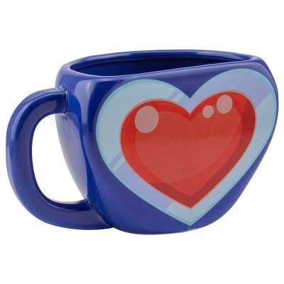 Legend of Zelda 3D heart container mug