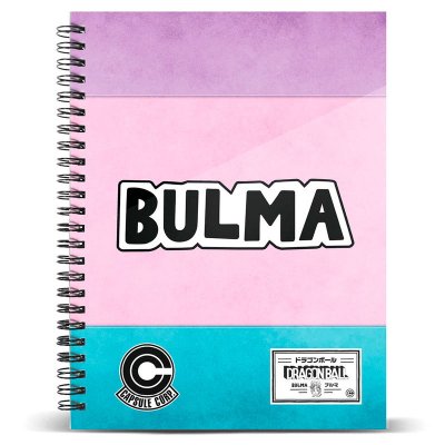 Dragon Ball Bulma A5 notebook