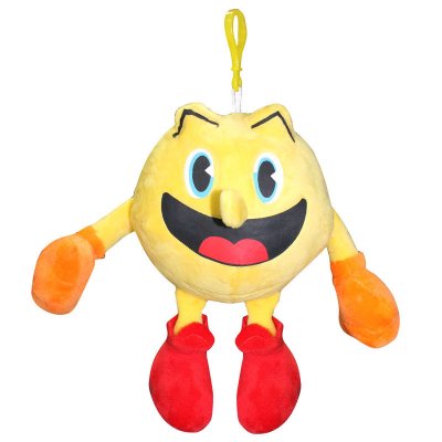 Pac-Man plush toy keyring 15cm