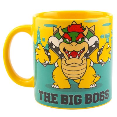 Nintendo Super Mario Bros Bowser XL mug