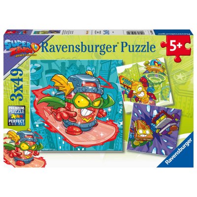 Super Zings puzzle 3x49pcs
