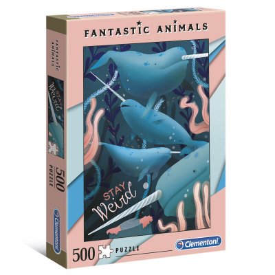 Fantastic Animals Narwhal puzzle 500pcs