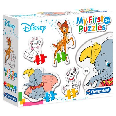 Disney Animal Friends My First Puzzle 3-6-9-12pcs