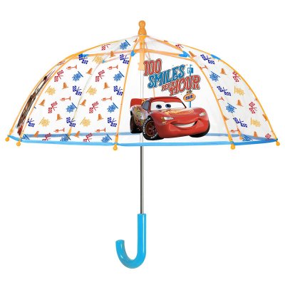 Disney Cars transparent manual umbrella 42cm