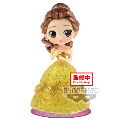 Disney Characters The Beauty and the Beast Belle Glitter Q Posket figure 14cm