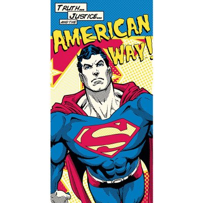 DC Superman American Way handduk
