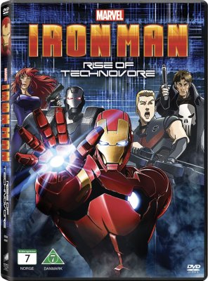 iron man rise of technovore dvd