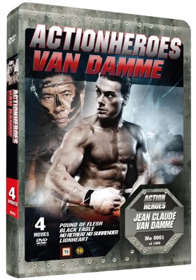 jean claude van damme action heroes limited edition steelbook box dvd