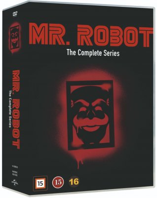 mr robot säsong 1-4 complete series dvd