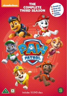 PAW Patrol - Säsong 3: Vol 1-10 Complete Box DVD