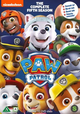 paw patrol säsong 5 dvd