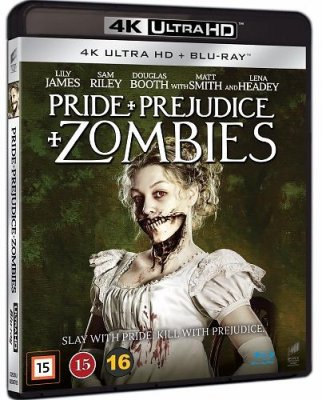 pride and prejudice zombies 4k uhd bluray