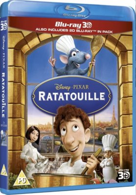 Ratatouille 3D Blu-Ray (import)
