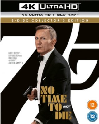No Time To Die 4K Ultra HD + Blu-Ray (import)