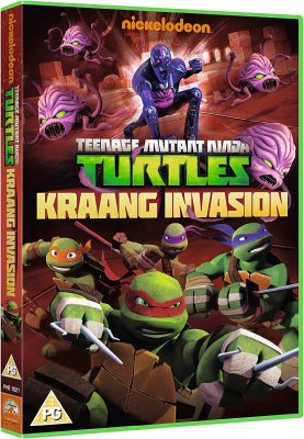 teenage mutant ninja turtles kraan invasion dvd