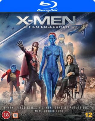 x-men prequal trilogy bluray